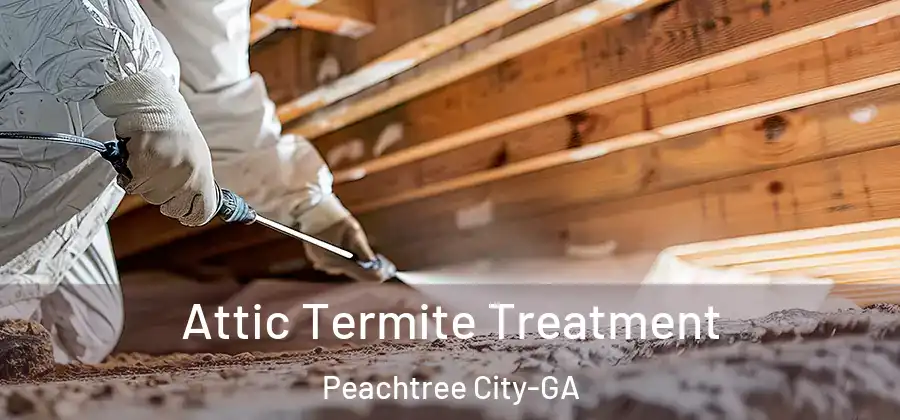 Attic Termite Treatment Peachtree City-GA