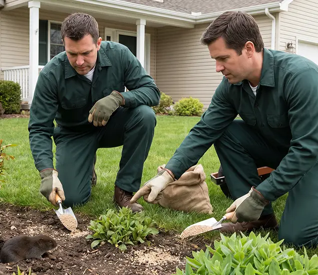 Your Local Vole Control Experts in Peachtree City, GA