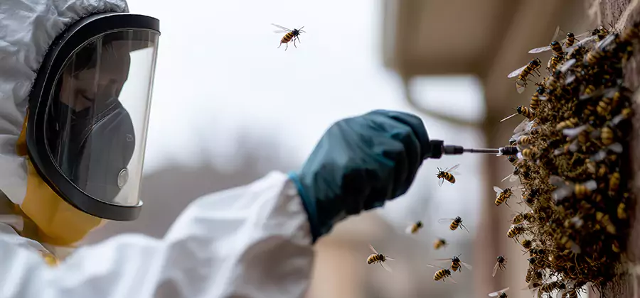 Bumble Bee Hive Removal in Peachtree City