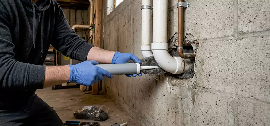 Mouse Proofing Pipes in Peachtree City