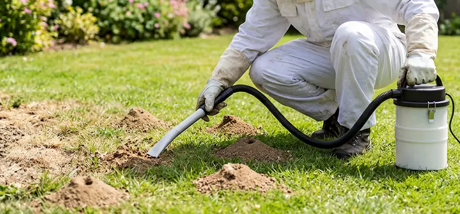 Tick Tubes Application in Peachtree City