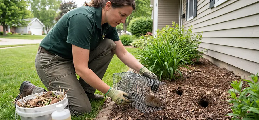 Organic Vole Control in Peachtree City