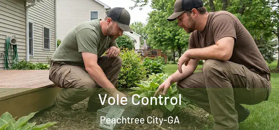 Vole Control Peachtree City-GA